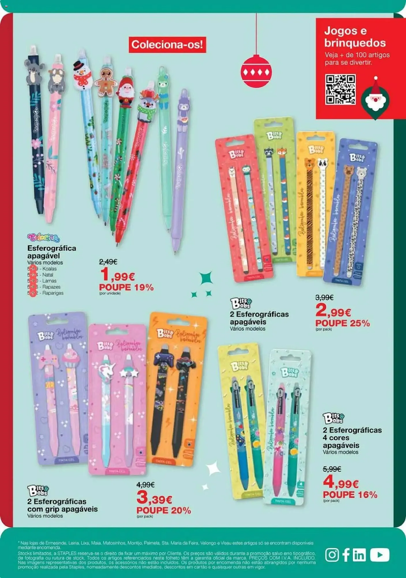 Folheto Folheto Staples de 25 de novembro até 25 de dezembro 2025 - Pagina 22