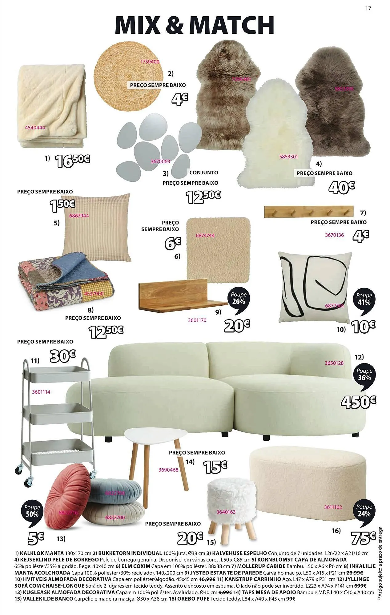 Folheto Folheto JYSK de 19 de maio até 11 de junho 2025 - Pagina 17