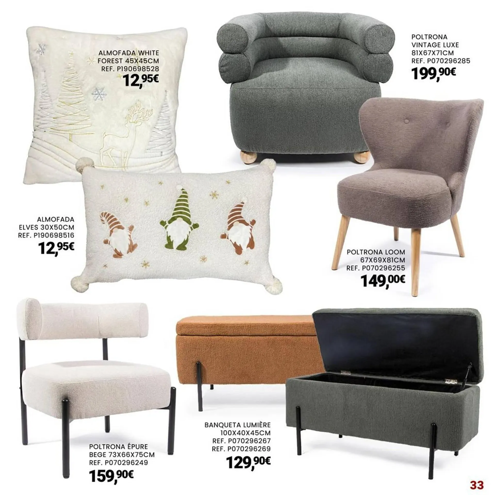 Folheto Catálogo VIVA de 24 de outubro até 24 de dezembro 2025 - Pagina 33