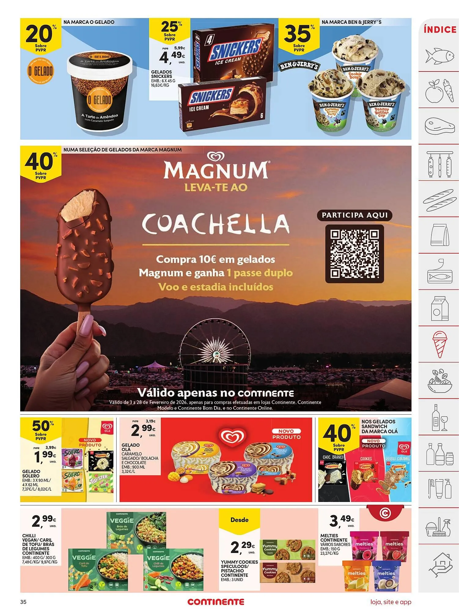 Folheto Folheto Continente de 3 de fevereiro até 9 de fevereiro 2026 - Pagina 35