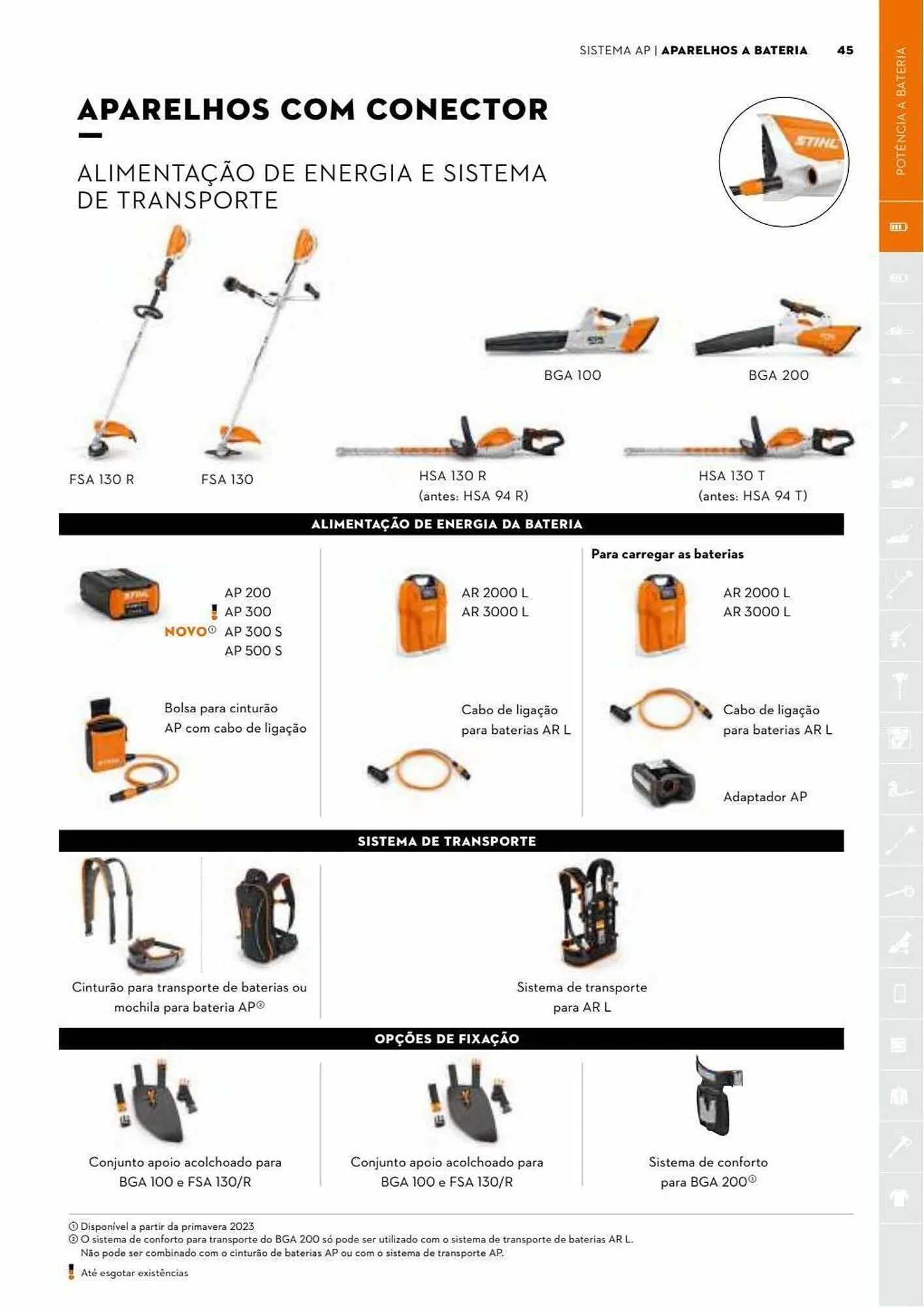 Folheto Folheto Stihl de 3 de julho até 31 de dezembro 2023 - Pagina 45