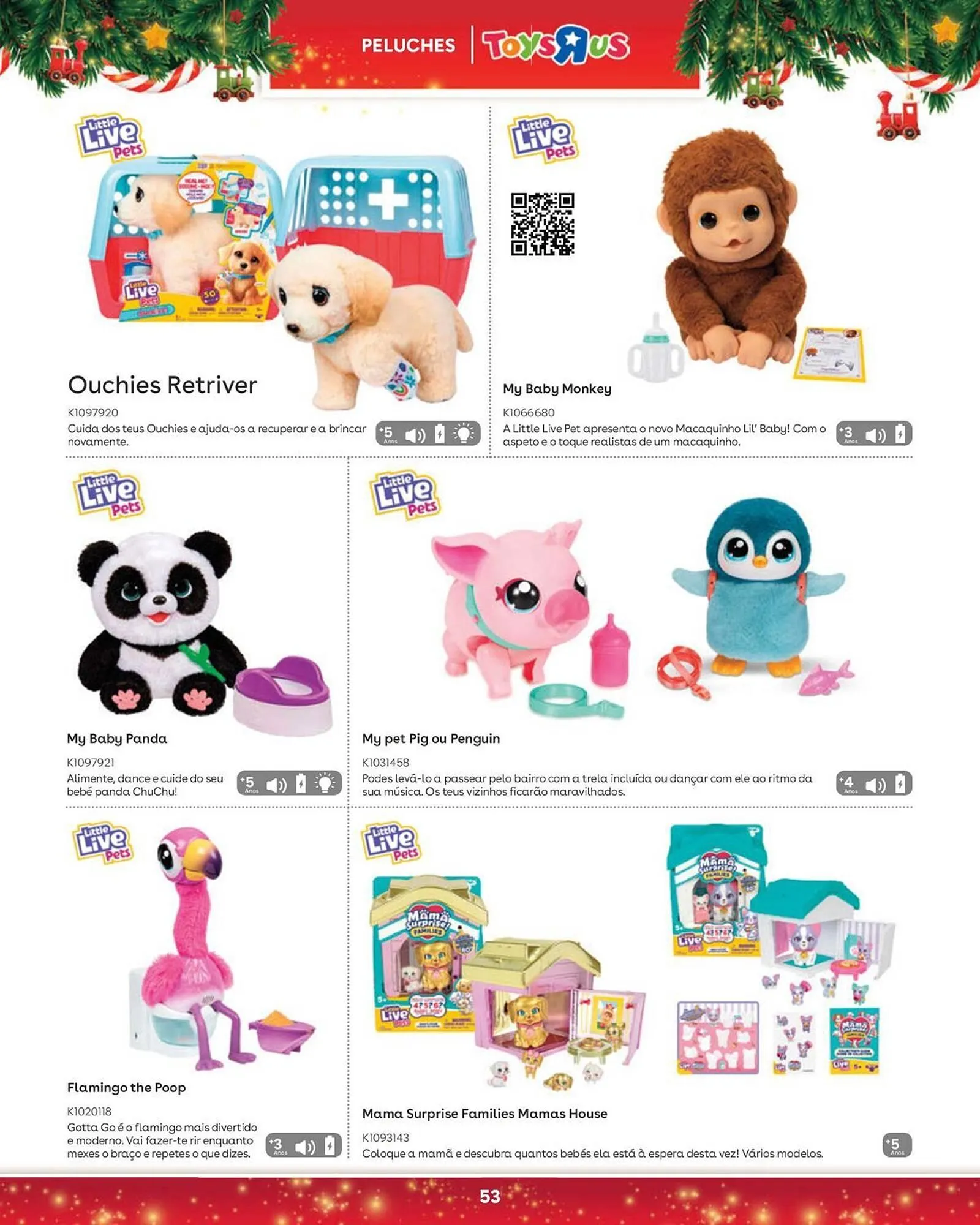 Folheto Catálogo Toys R Us de 5 de novembro até 5 de janeiro 2026 - Pagina 53