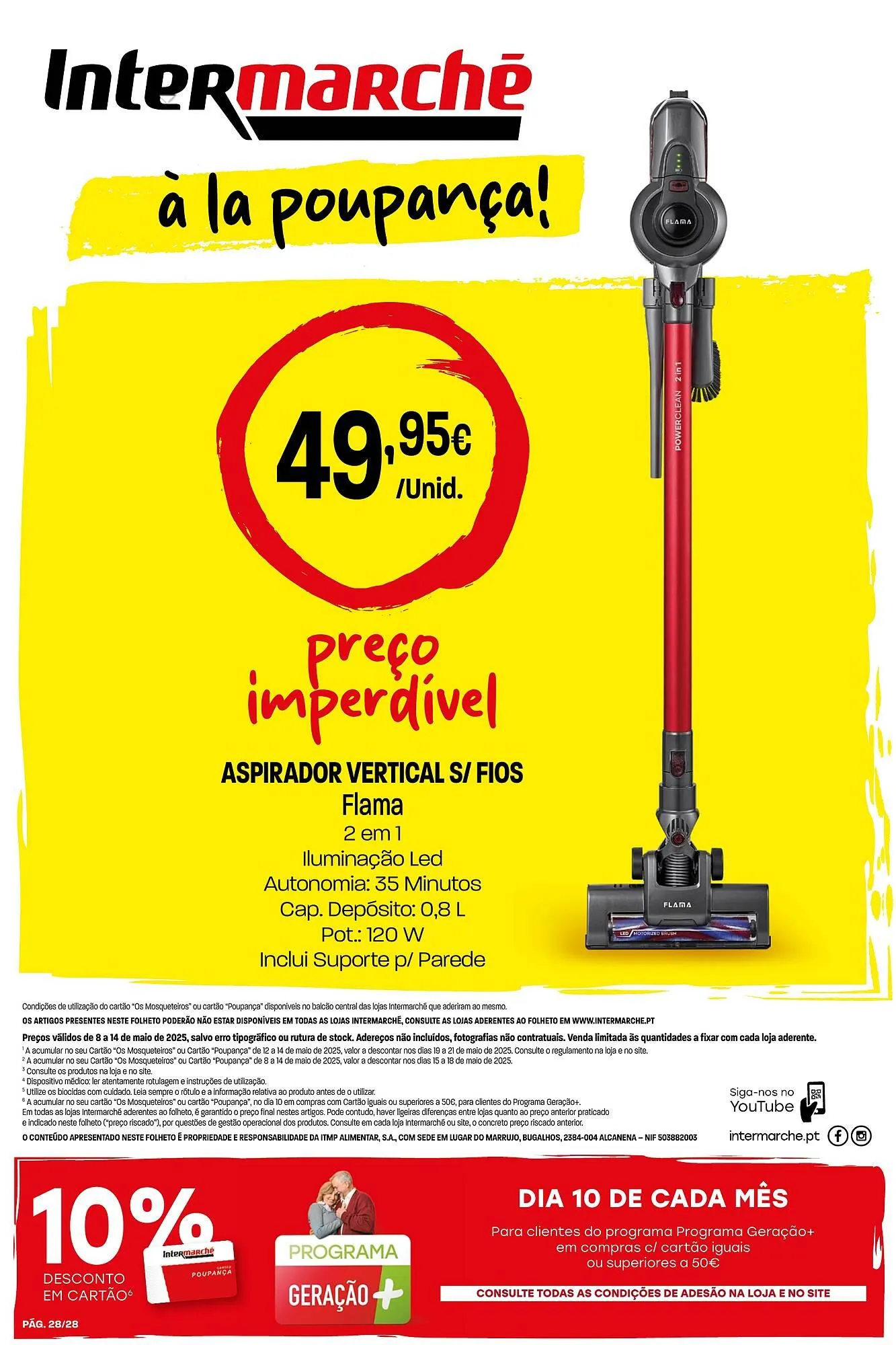 Folheto Folheto Intermarché de 8 de maio até 14 de maio 2025 - Pagina 28