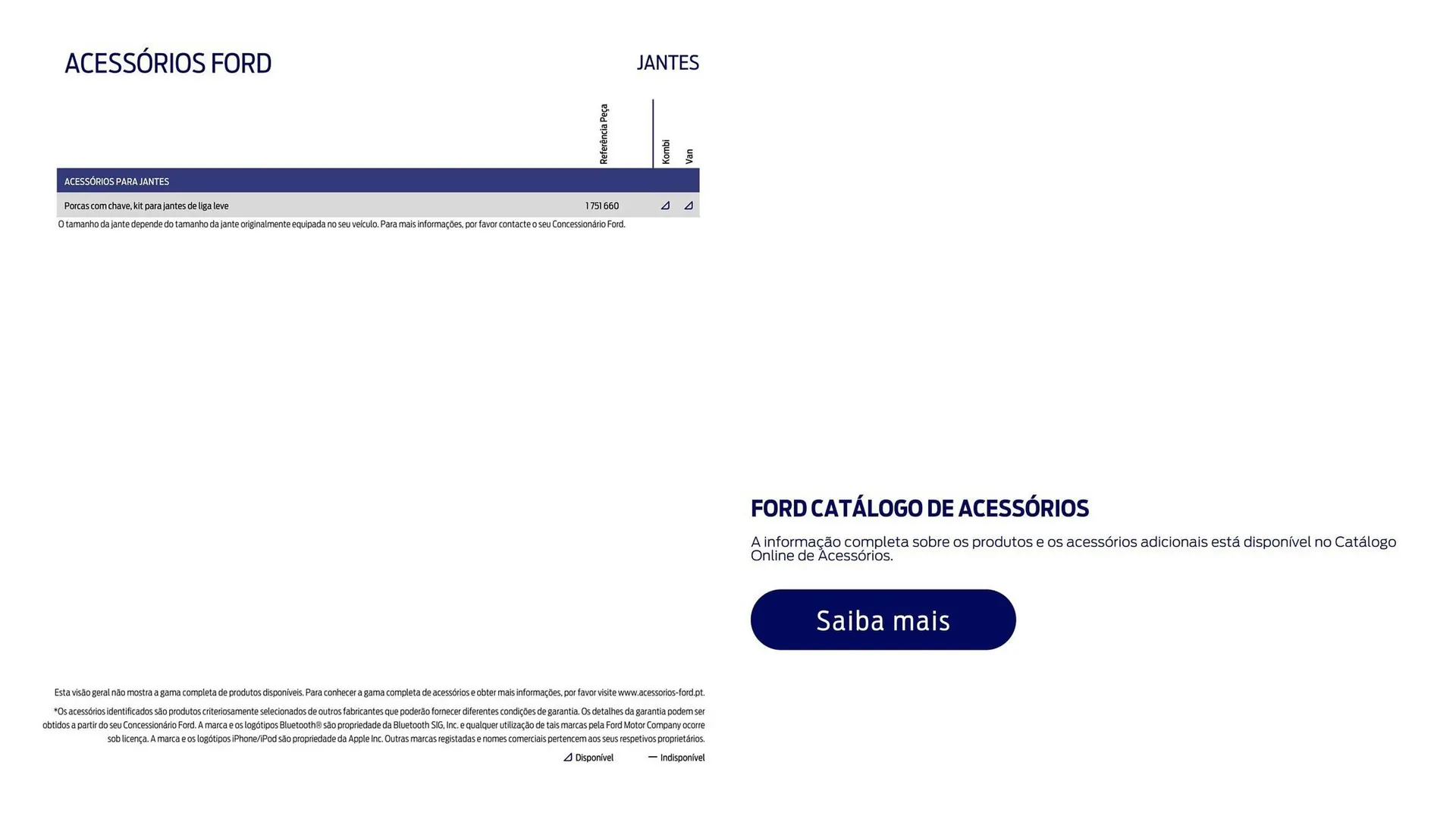 Folheto Folheto Ford de 1 de outubro até 30 de março 2026 - Pagina 19