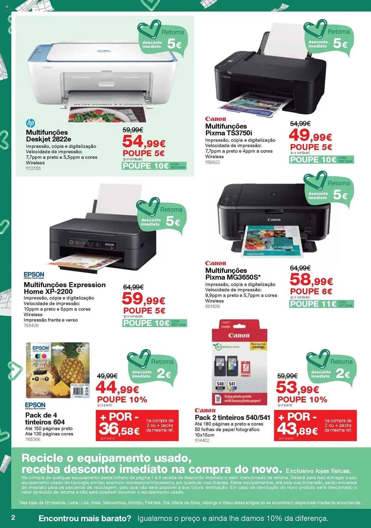 Folheto Folheto Staples de 7 de março até 27 de março 2025 - Pagina 2