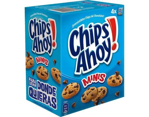 bolacha mini chips ahoy pedaços chocolate 160g