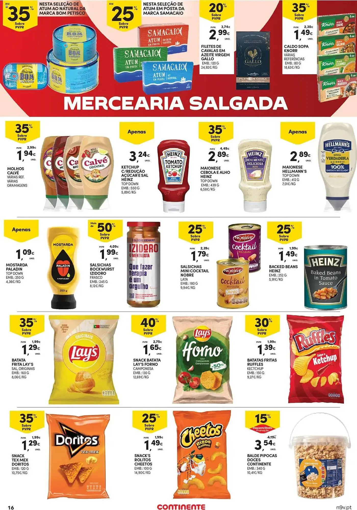 Folheto Folheto Continente de 1 de maio até 14 de maio 2025 - Pagina 16