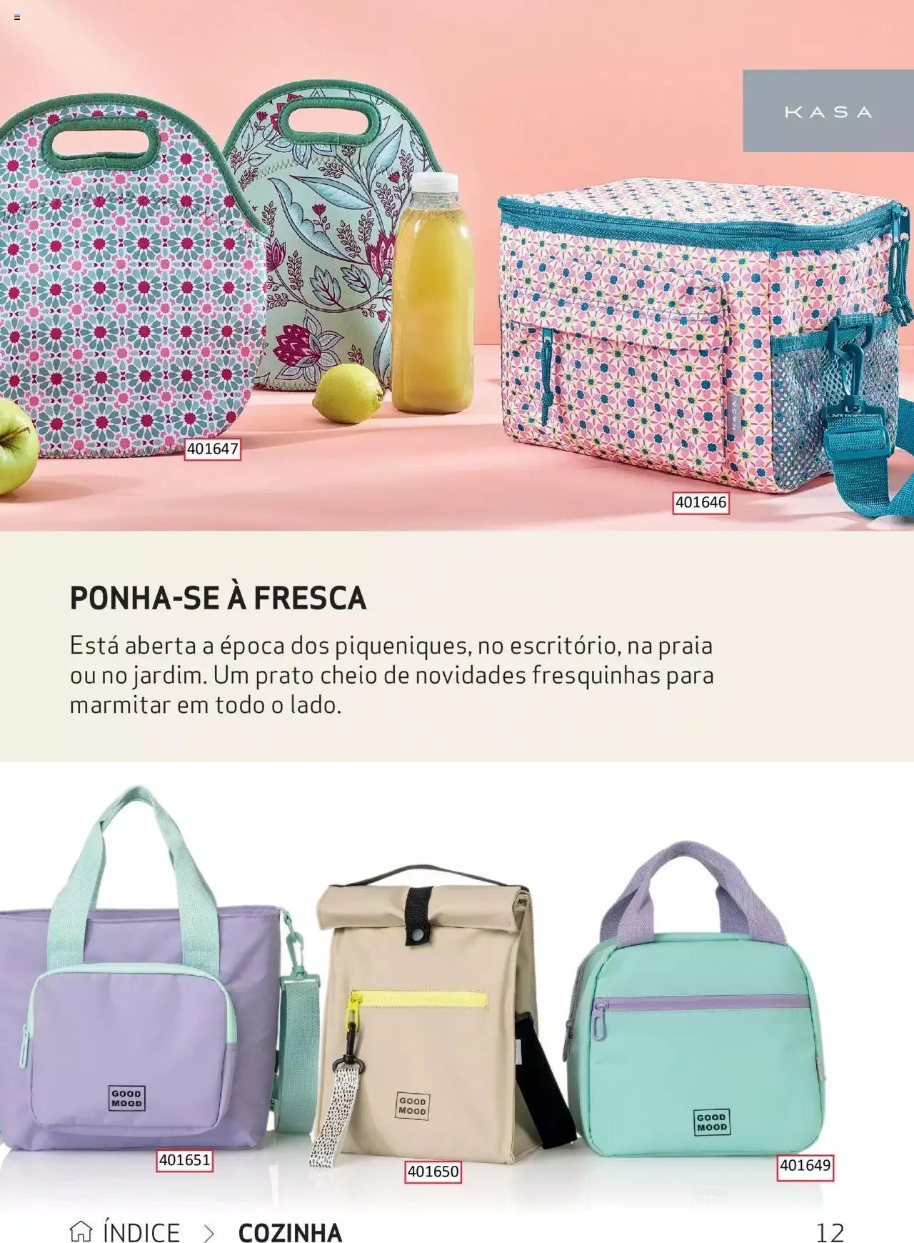 Folheto Continente Kasa Catálogo Kasa: Partilhar Momentos de 29 de agosto até 30 de setembro 2023 - Pagina 12