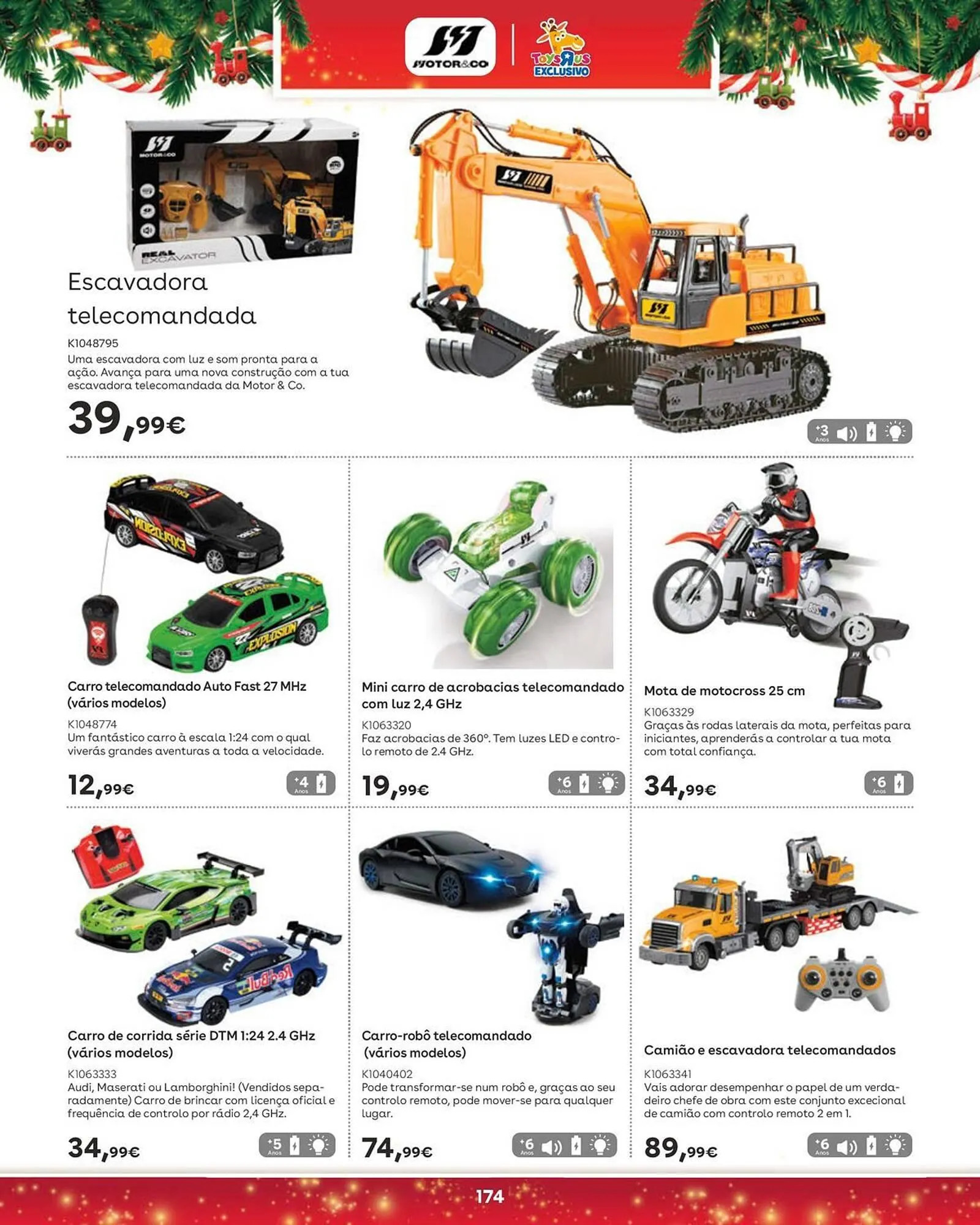 Folheto Catálogo Toys R Us de 5 de novembro até 5 de janeiro 2026 - Pagina 174