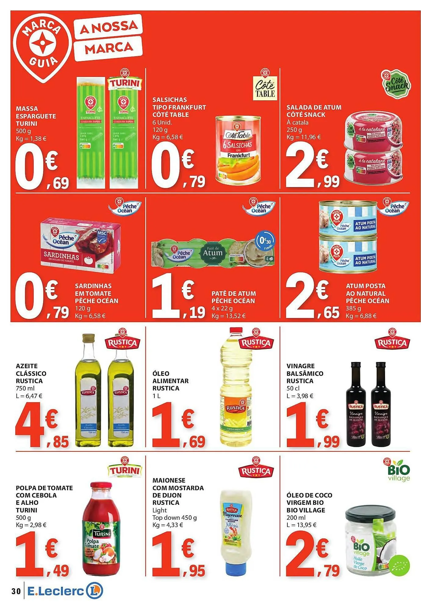 Folheto Folheto E.Leclerc de 3 de julho até 9 de julho 2025 - Pagina 30
