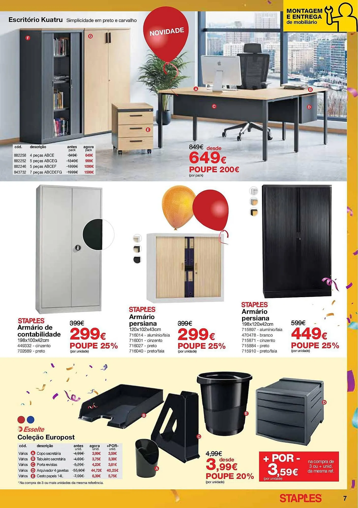 Folheto Folheto Staples de 8 de maio até 22 de maio 2025 - Pagina 7