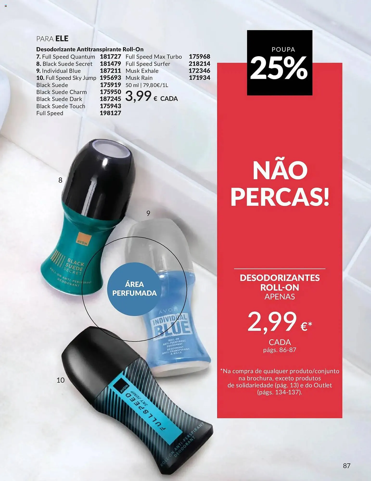Folheto Catálogo Avon de 1 de maio até 31 de maio 2026 - Pagina 87