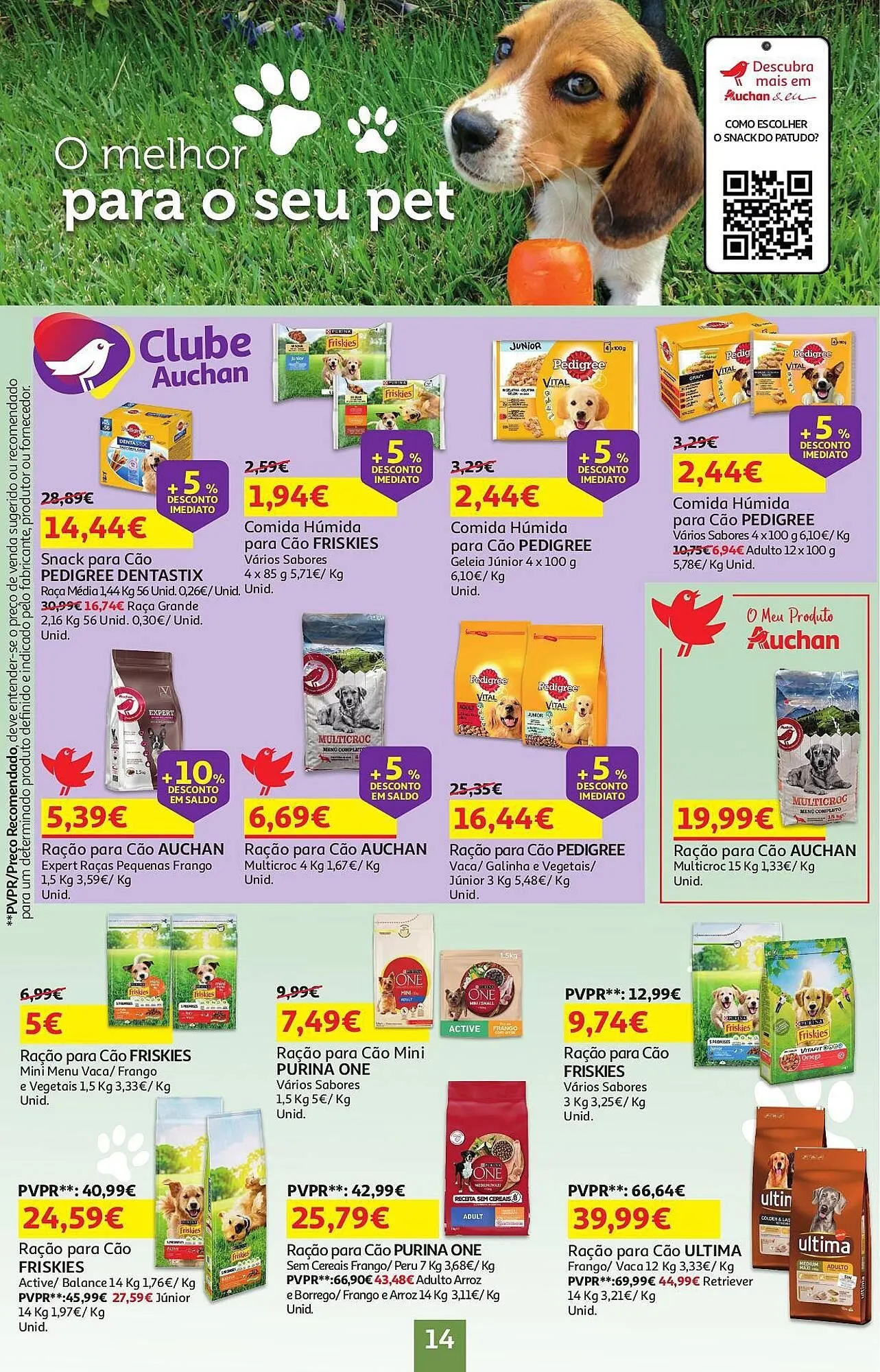 Folheto Folheto Auchan de 14 de março até 26 de março 2025 - Pagina 14