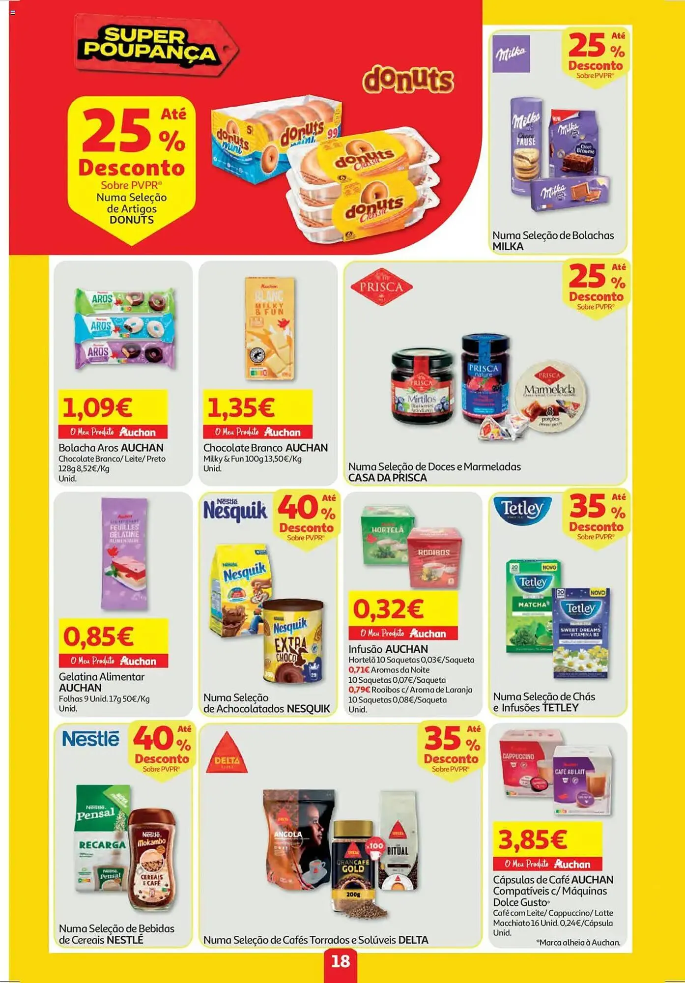 Folheto Folheto Auchan de 2 de outubro até 9 de outubro 2025 - Pagina 18