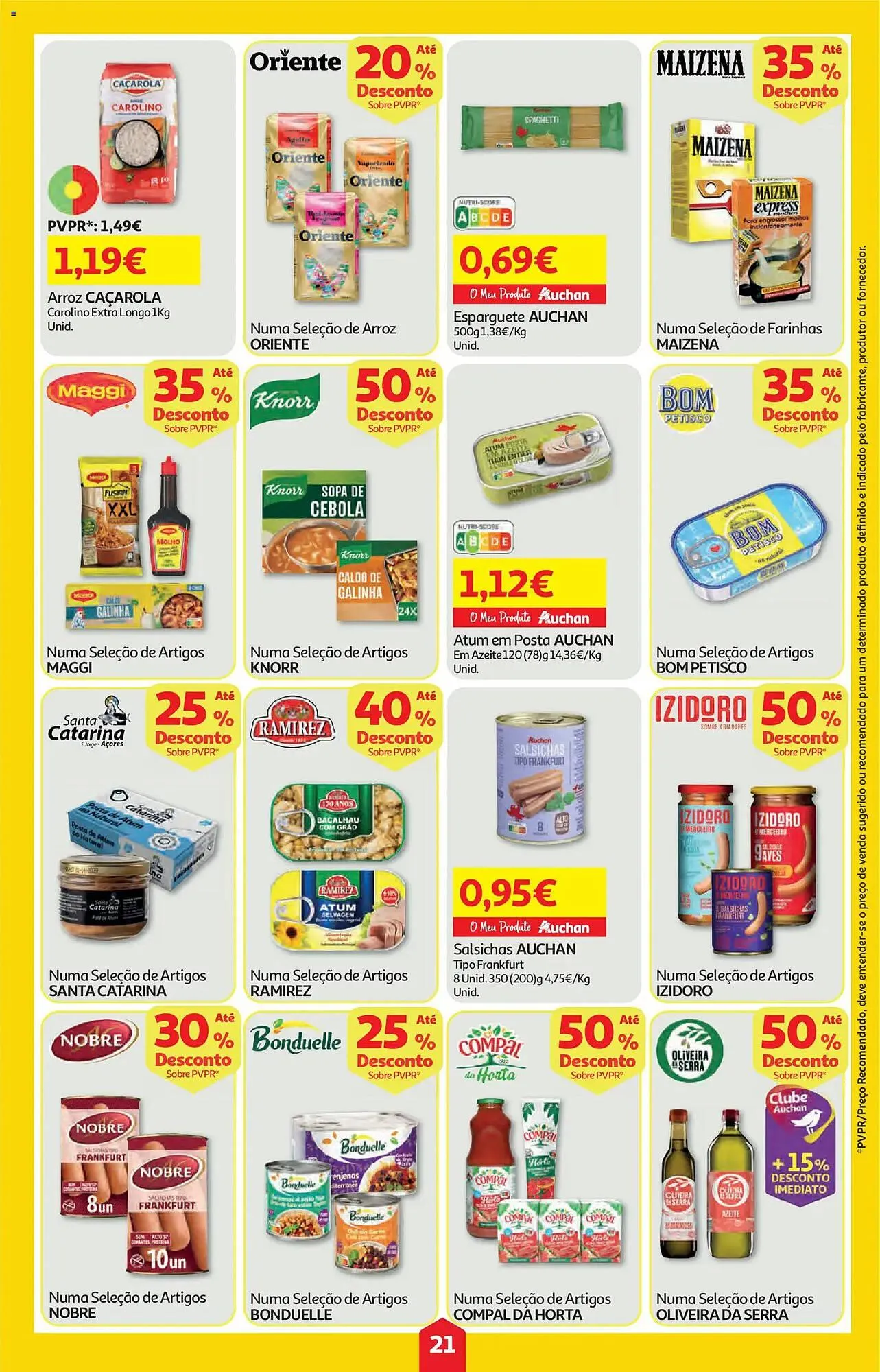 Folheto Folheto Auchan de 7 de maio até 14 de maio 2026 - Pagina 21