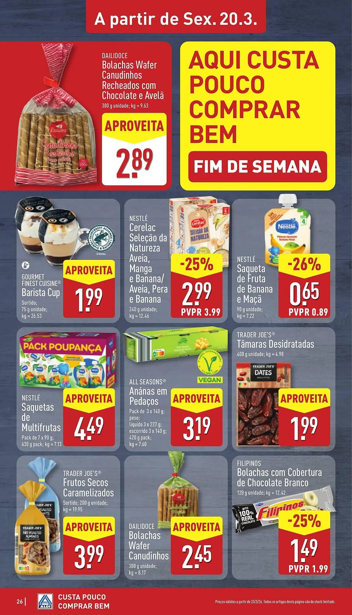Folheto Folheto ALDI de 16 de março até 22 de março 2026 - Pagina 26