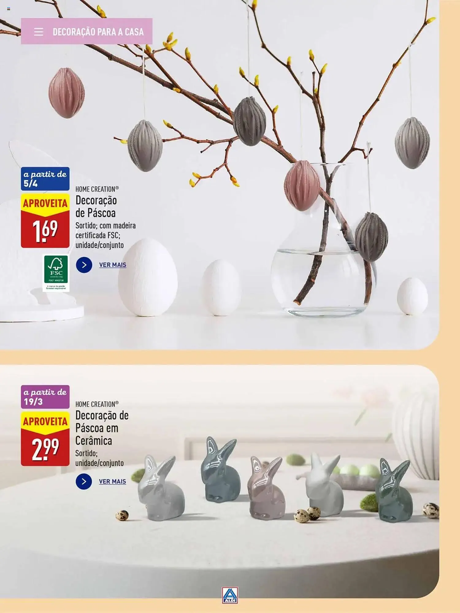 Folheto Folheto ALDI de 19 de março até 30 de abril 2025 - Pagina 34