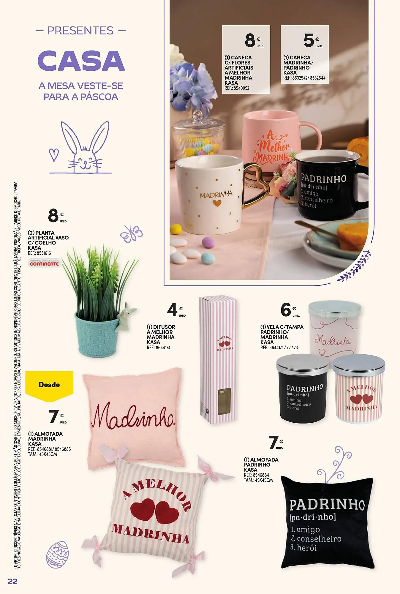 Folheto Folheto Continente de 17 de março até 5 de abril 2026 - Pagina 22