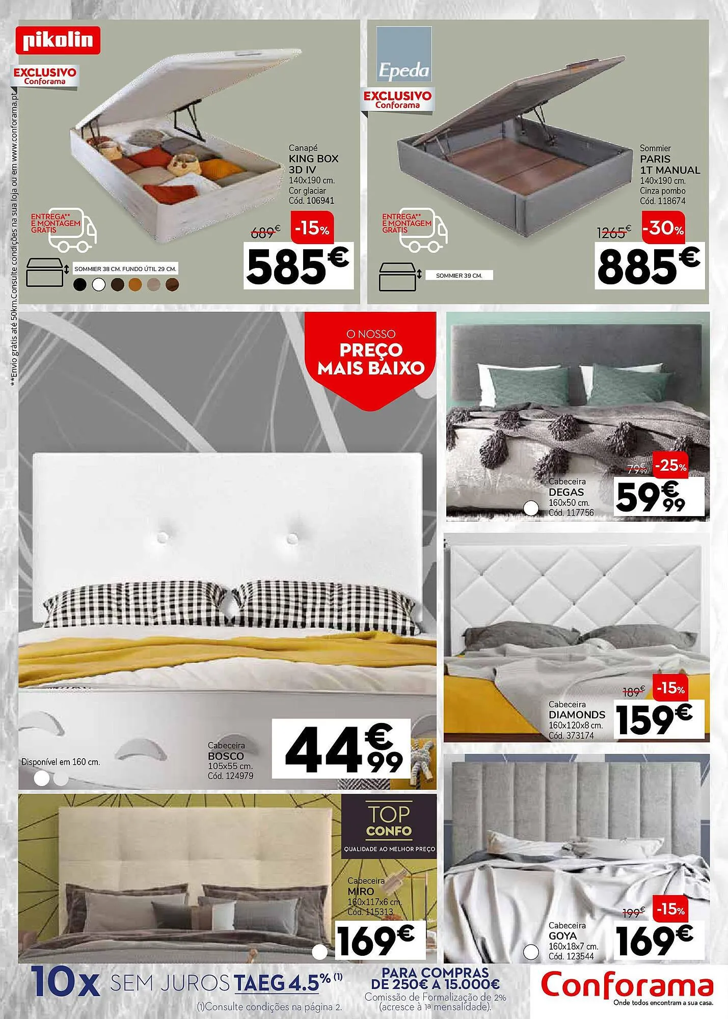 Folheto Folheto Conforama de 1 de maio até 29 de maio 2025 - Pagina 9