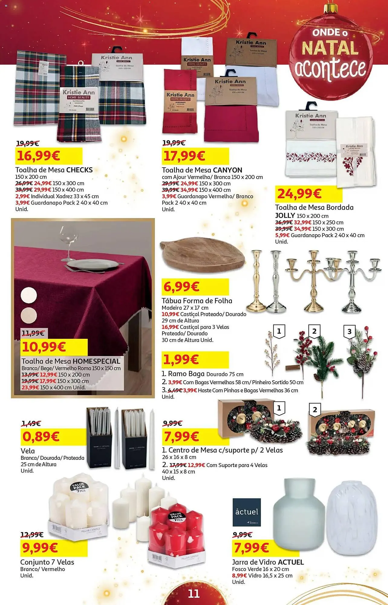 Folheto Folheto Auchan de 5 de dezembro até 25 de dezembro 2025 - Pagina 11