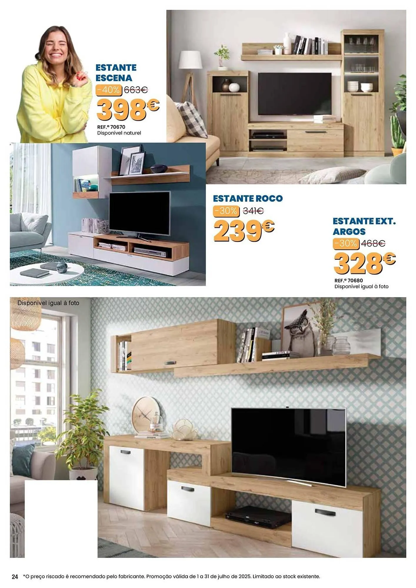 Folheto Folheto Hiper Centro do Móvel de 1 de julho até 31 de julho 2025 - Pagina 24