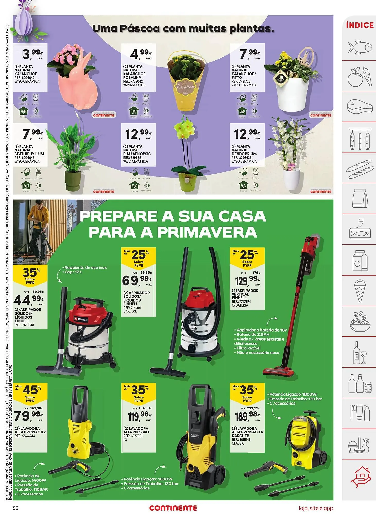 Folheto Folheto Continente de 15 de abril até 21 de abril 2025 - Pagina 55