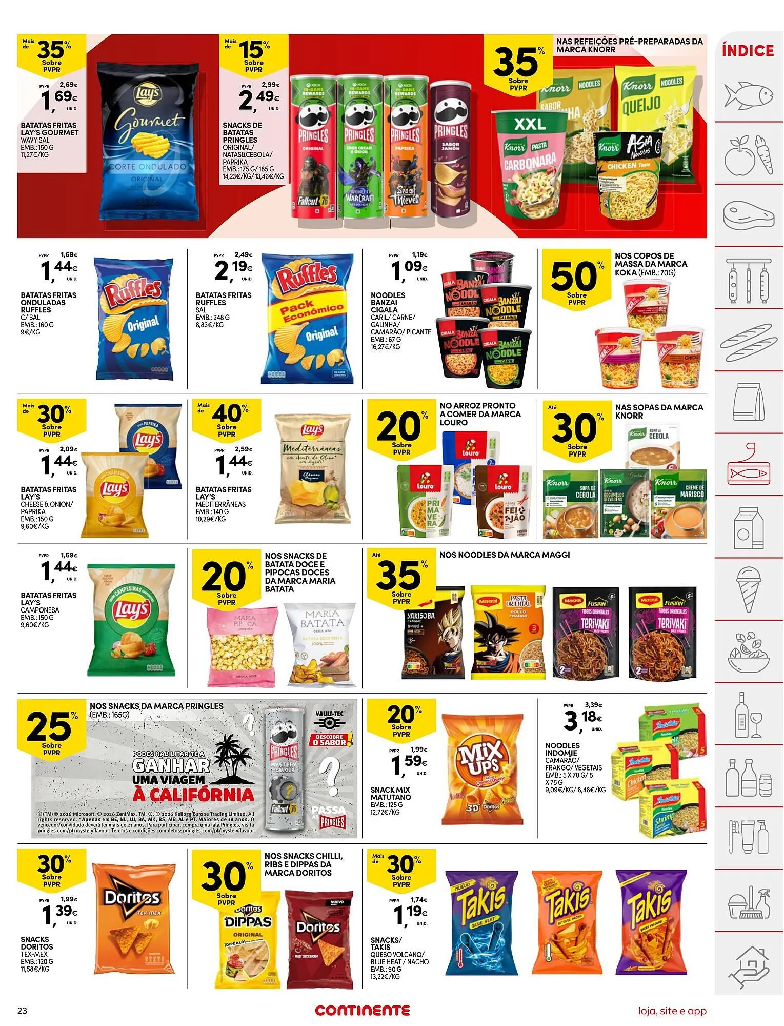 Folheto Folheto Continente de 7 de abril até 13 de abril 2026 - Pagina 23