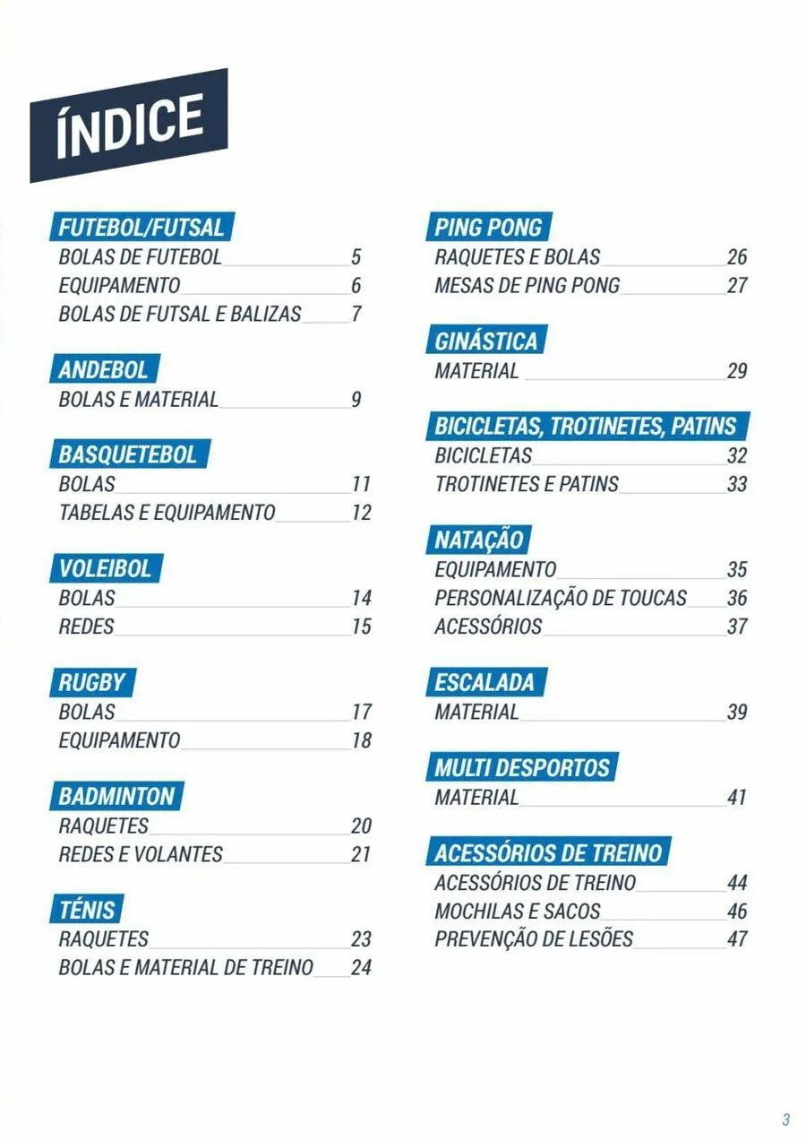 Folheto Folheto de Decathlon até 31.12.2023 de 26 de outubro até 31 de dezembro 2023 - Pagina 3