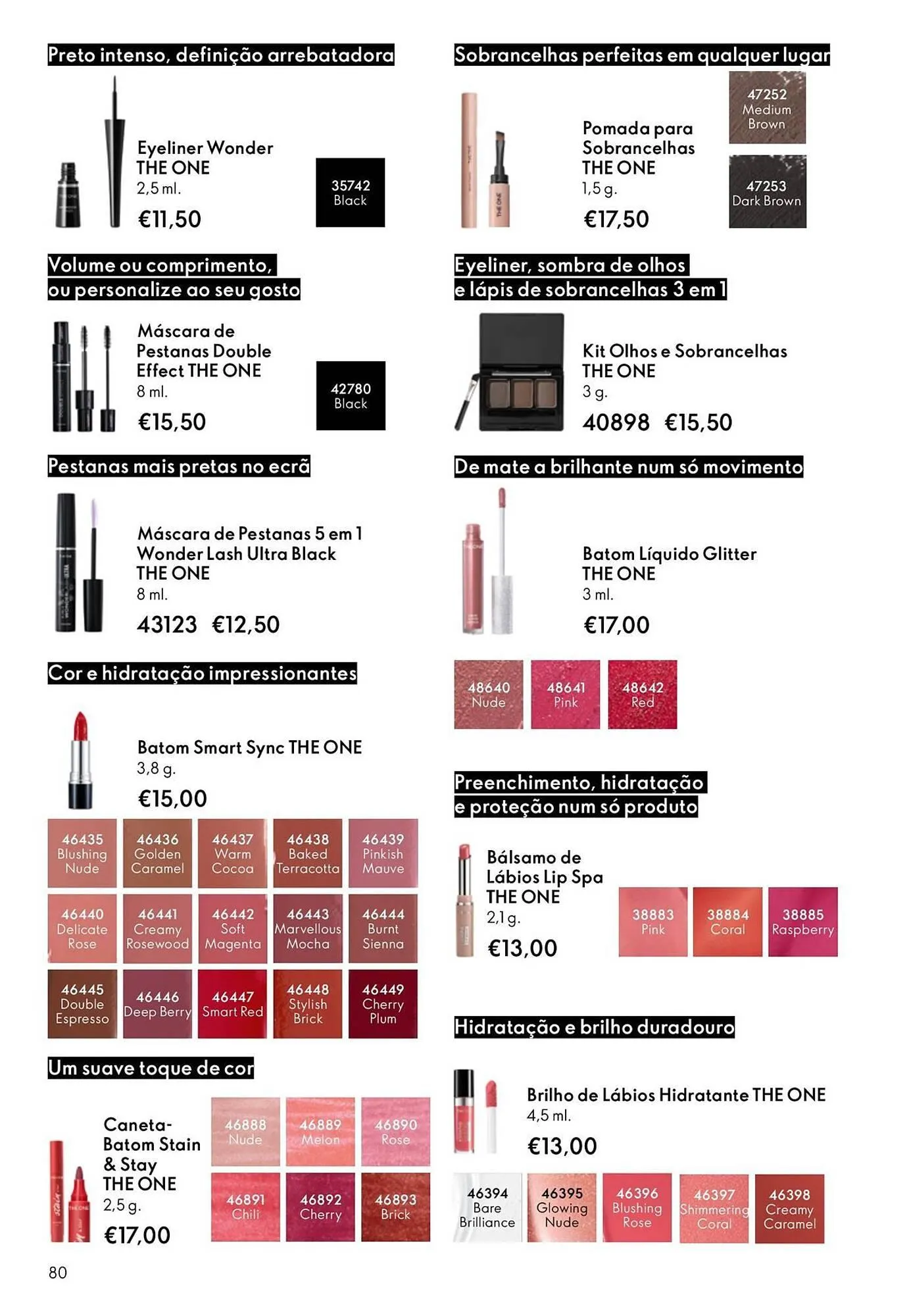 Folheto Catálogo Oriflame de 21 de janeiro até 10 de fevereiro 2026 - Pagina 80