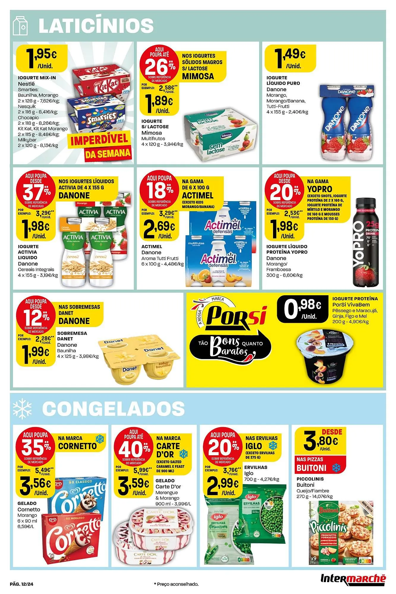 Folheto Folheto Intermarché de 25 de janeiro até 31 de janeiro 2024 - Pagina 12