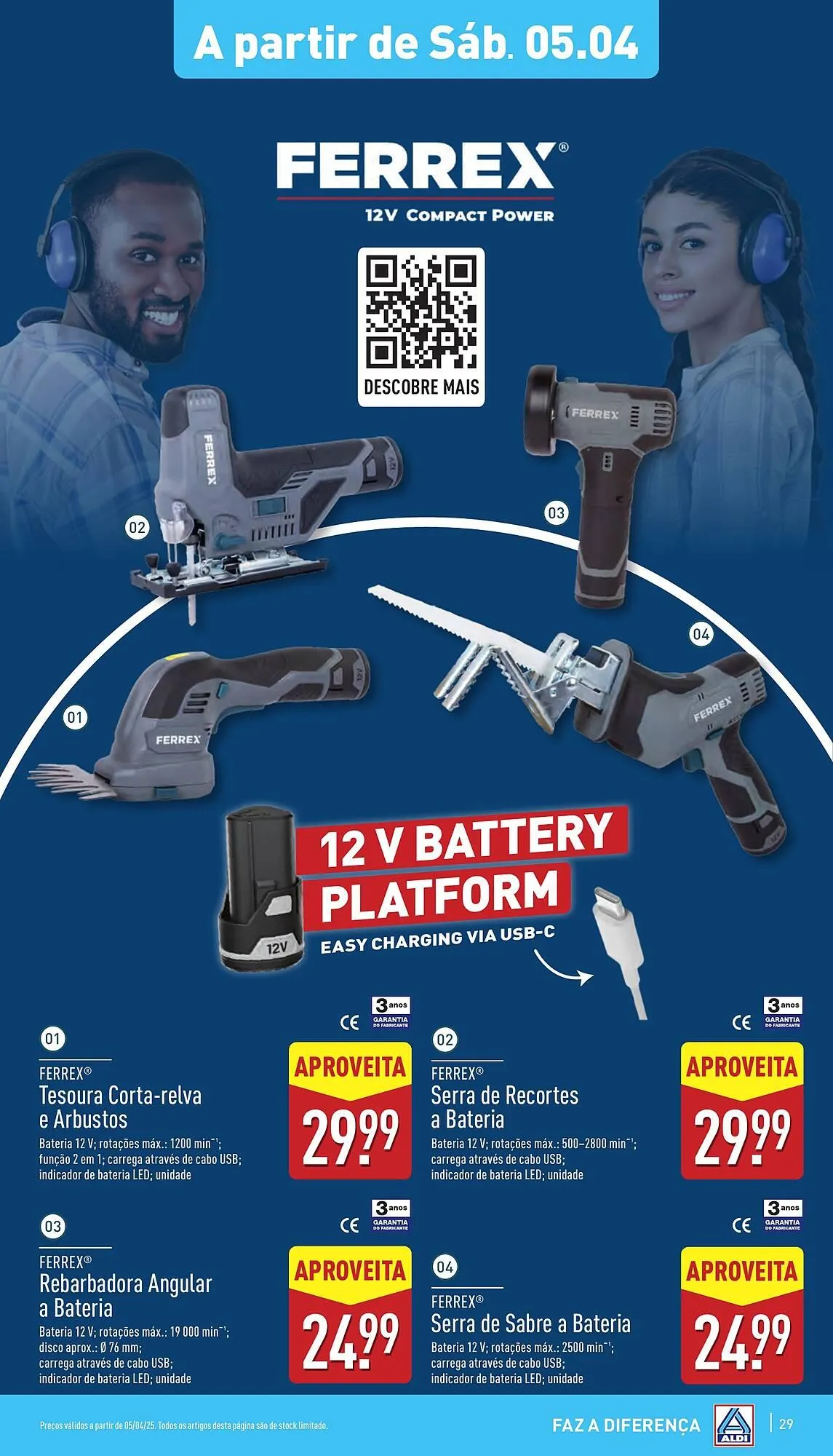 Folheto Folheto ALDI de 2 de abril até 8 de abril 2025 - Pagina 29