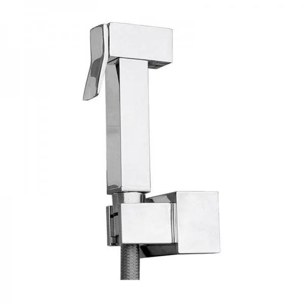 Conj. Chuveiro bide TM Quadrado c/suporte+ligaçao 026203