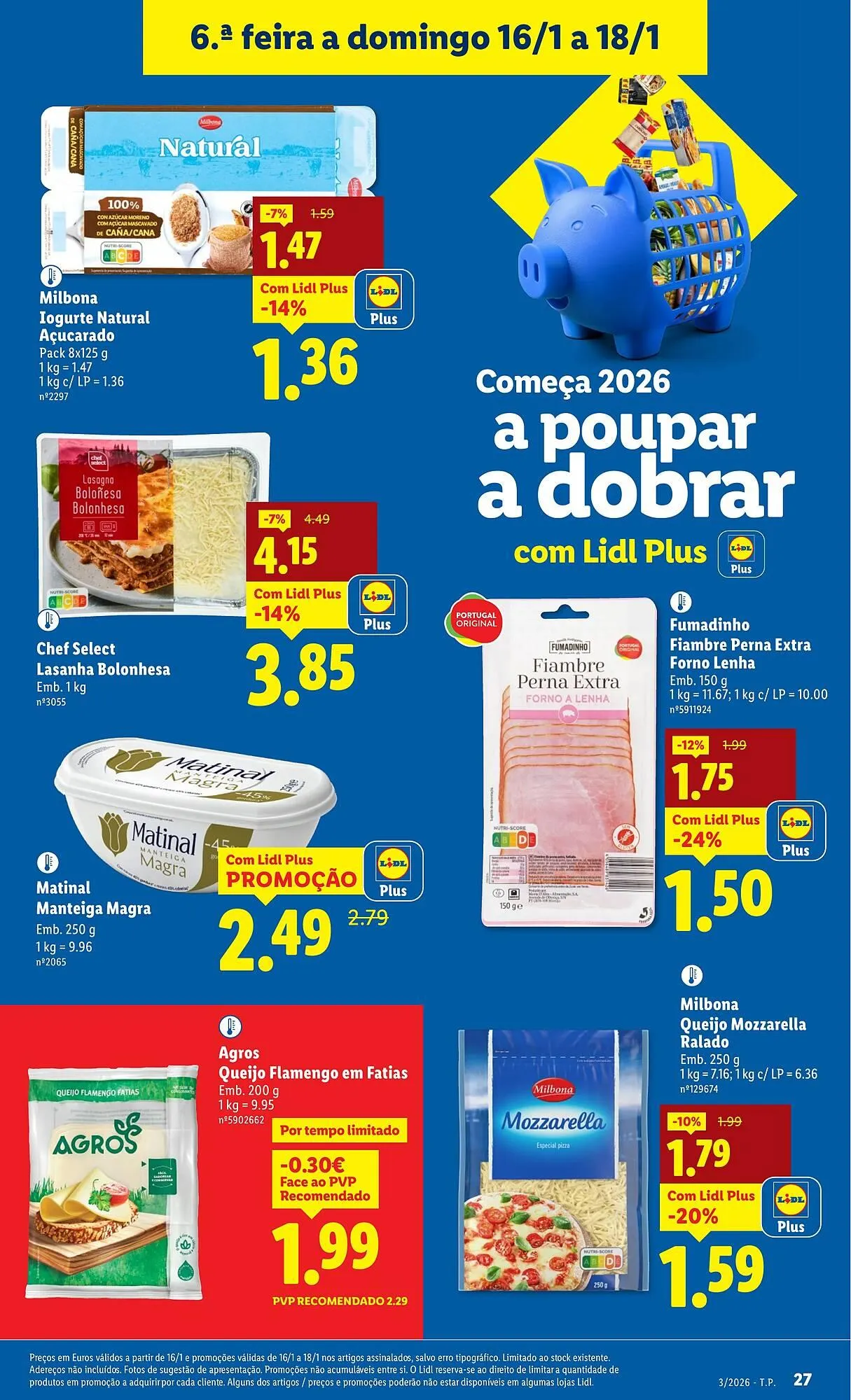 Folheto Folheto Lidl de 12 de janeiro até 18 de janeiro 2026 - Pagina 27