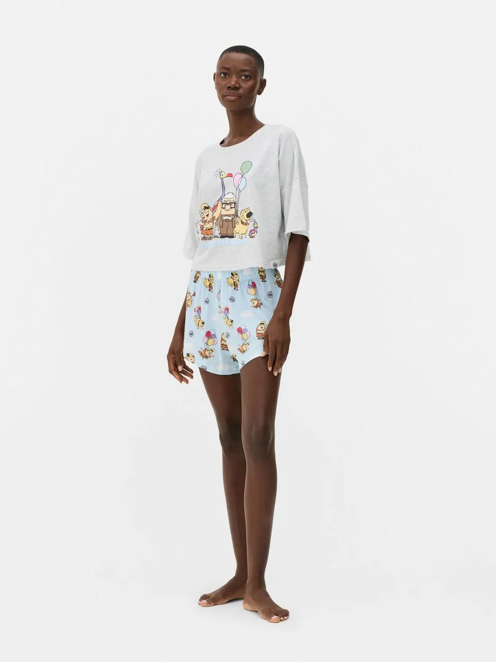 „Disney Oben“ Schlafanzug mit Shorts