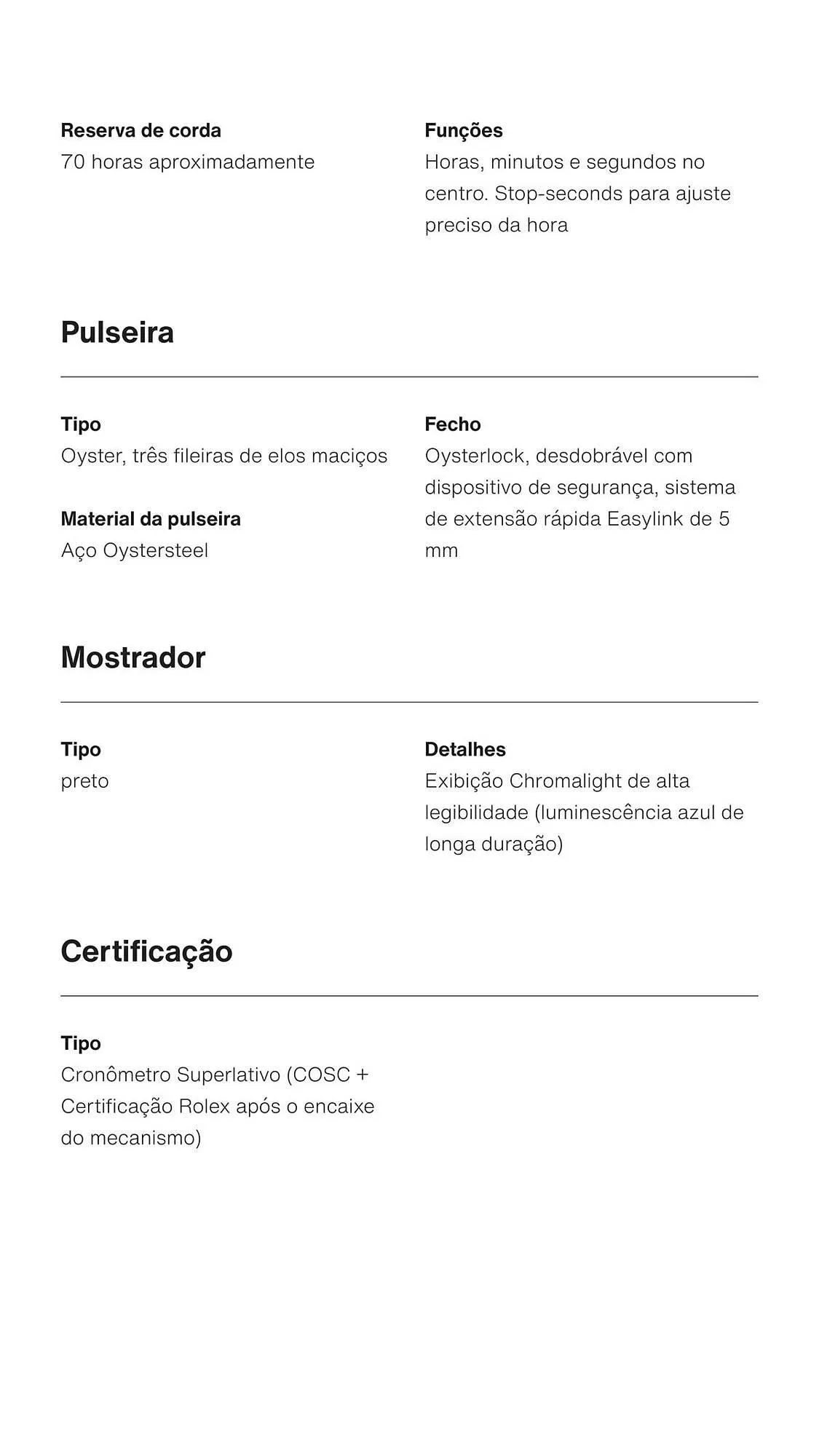 Folheto Folheto Rolex de 21 de fevereiro até 31 de dezembro 2025 - Pagina 11