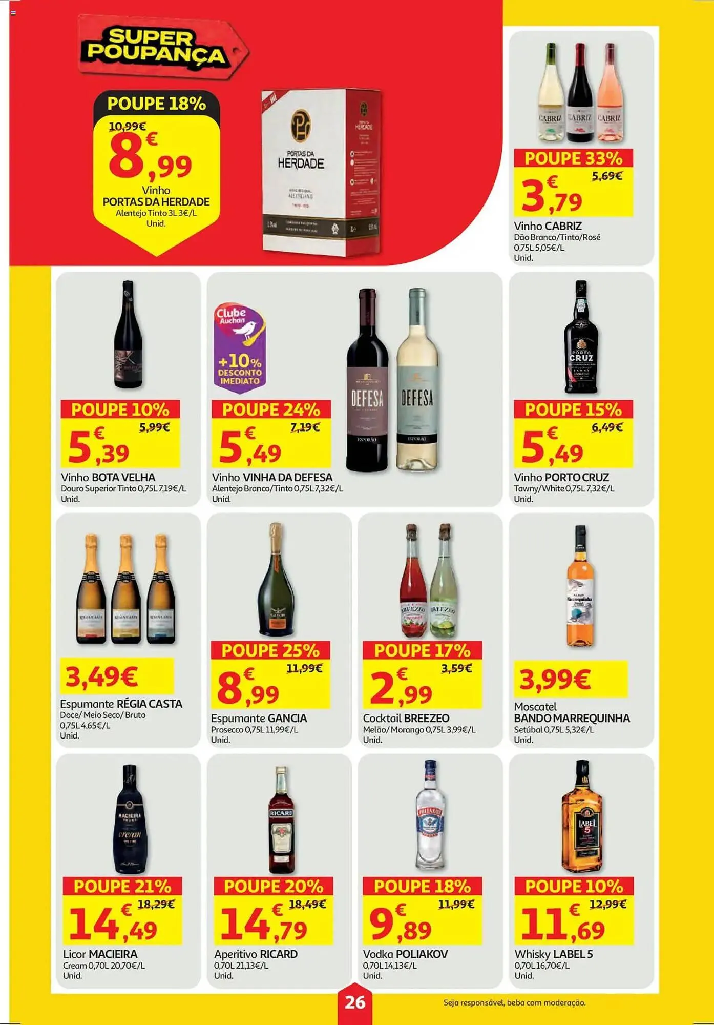 Folheto Folheto Auchan de 2 de outubro até 9 de outubro 2025 - Pagina 26