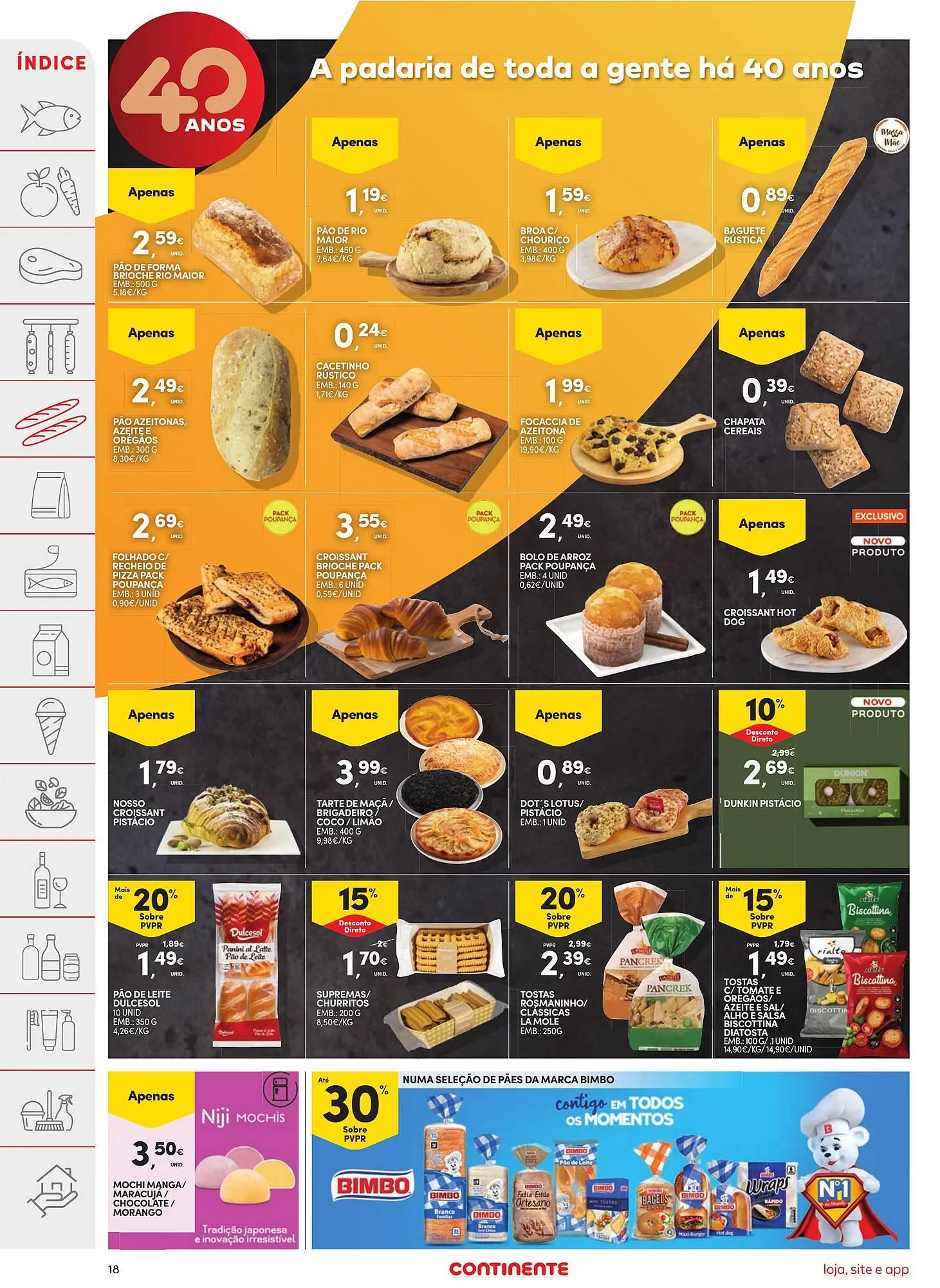 Folheto Folheto Continente de 18 de março até 24 de março 2025 - Pagina 18