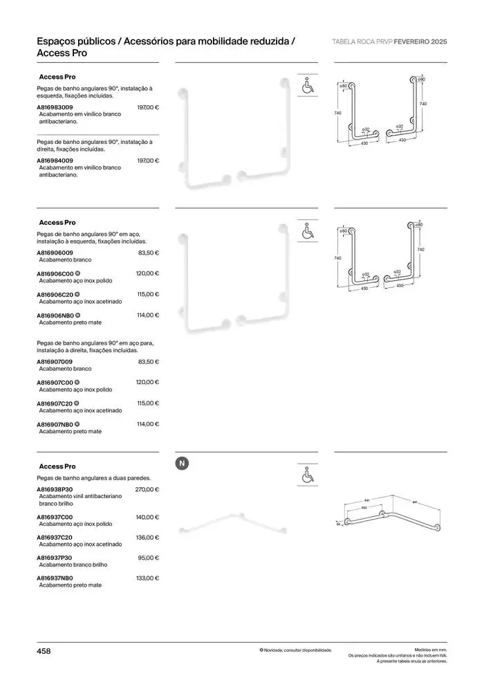 Folheto Soluções de Banho de 6 de janeiro até 31 de dezembro 2025 - Pagina 460