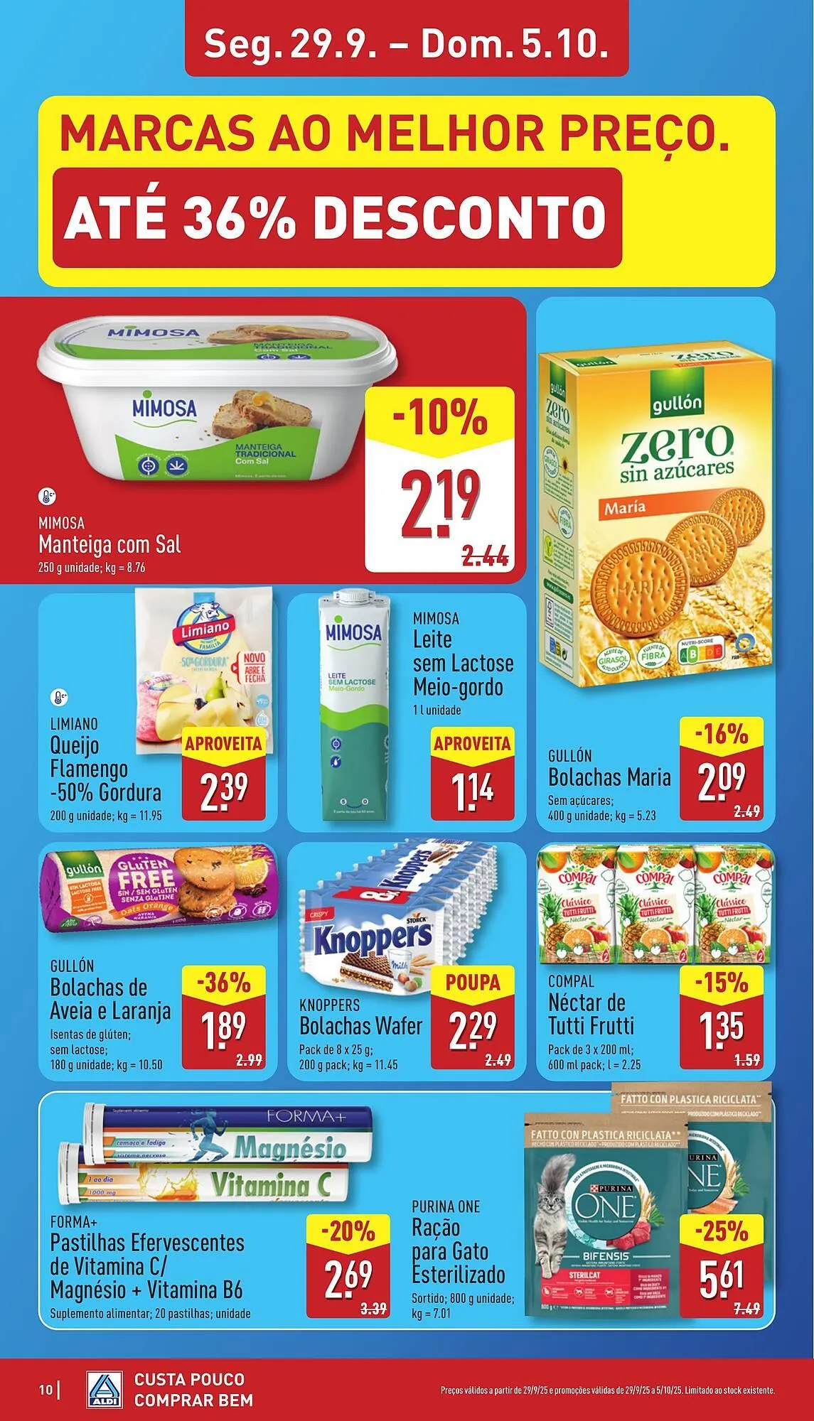 Folheto Folheto ALDI de 29 de setembro até 5 de outubro 2025 - Pagina 10