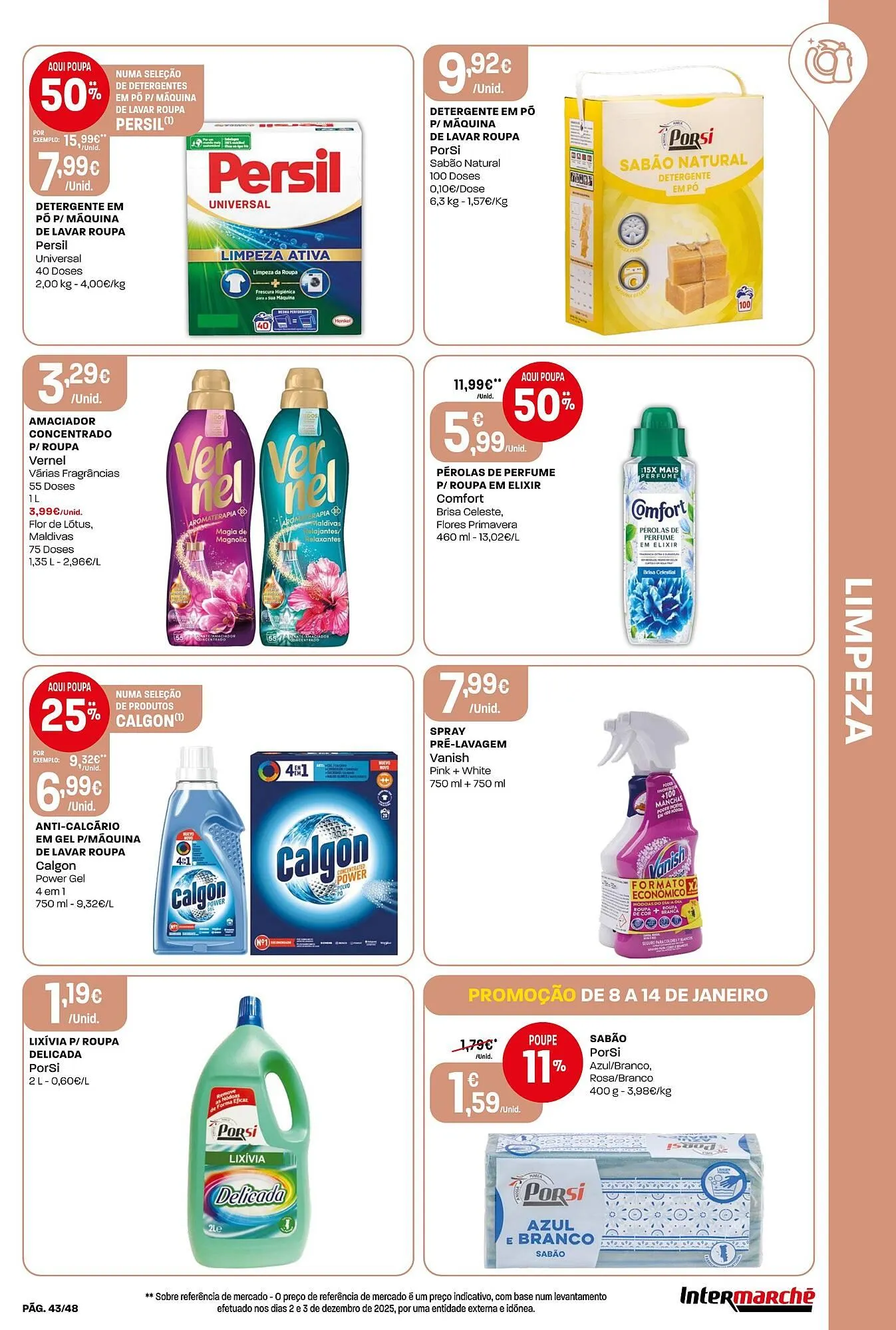 Folheto Folheto Intermarché de 8 de janeiro até 14 de janeiro 2026 - Pagina 43