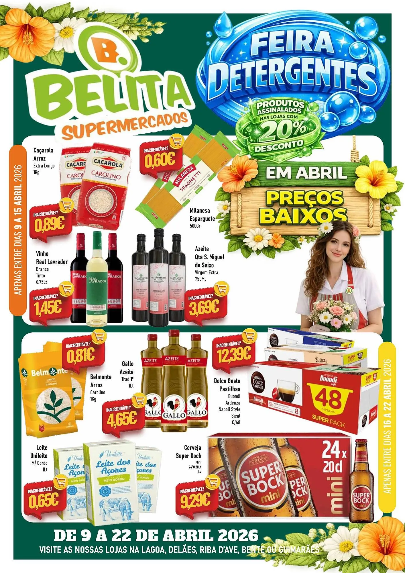 Folheto Folheto Belita de 5 de abril até 15 de abril 2026 - Pagina 1