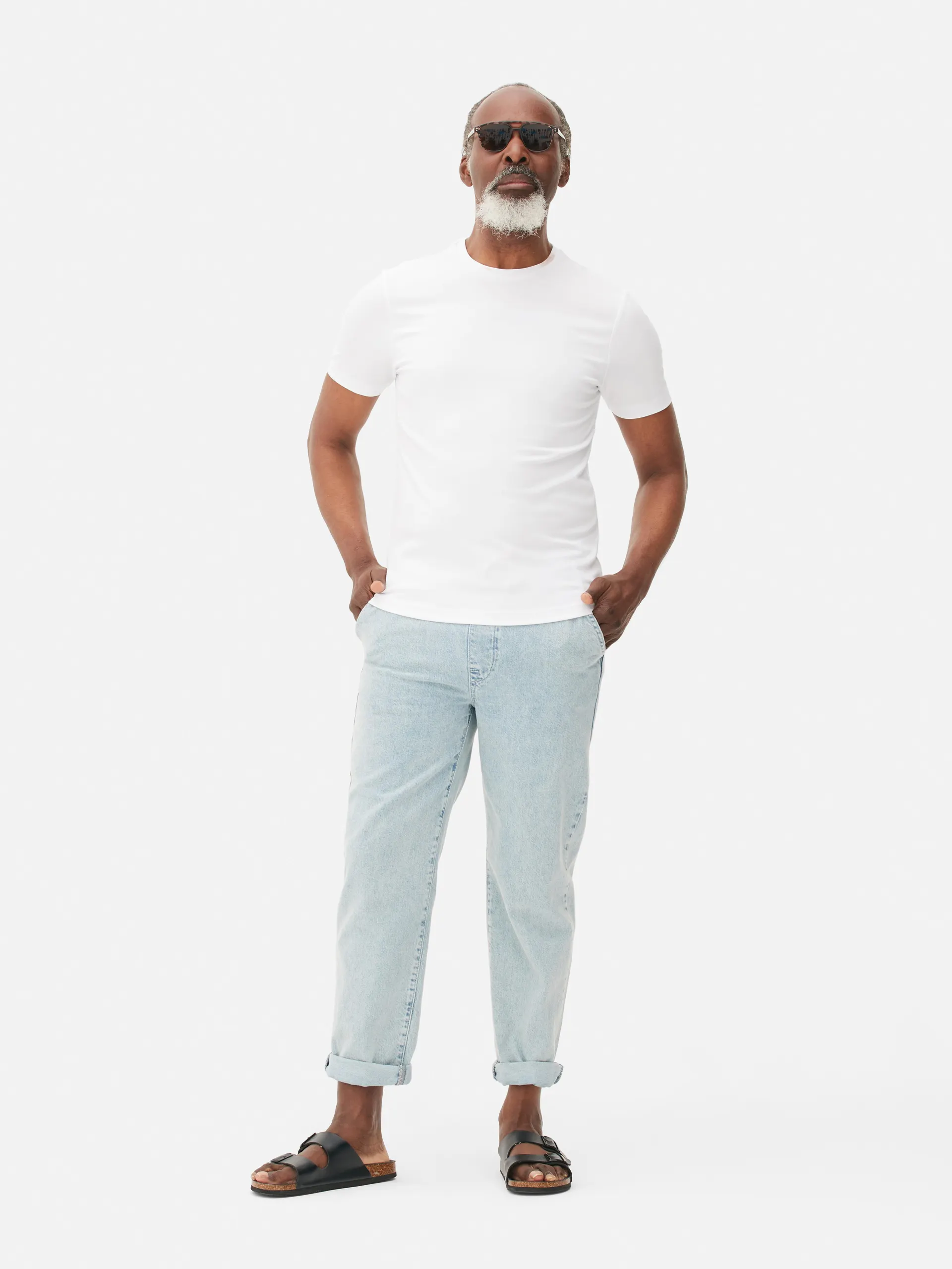 T-shirt met ronde hals Kem