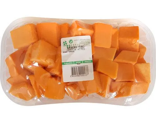 abóbora em cubos 700 g