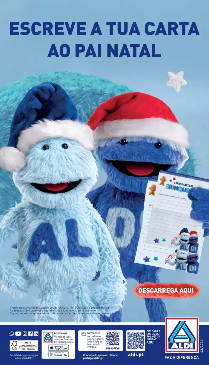 Folheto Folheto Aldi ! de 26 de outubro até 17 de dezembro 2024 - Pagina 30