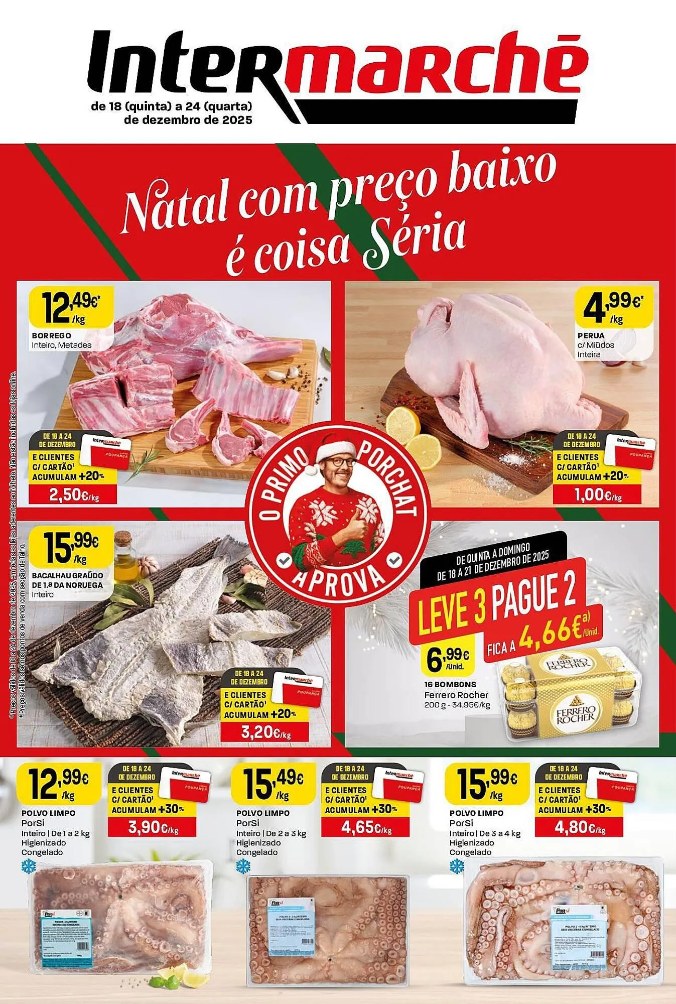 Folheto Folheto Intermarché de 18 de dezembro até 24 de dezembro 2025 - Pagina 1