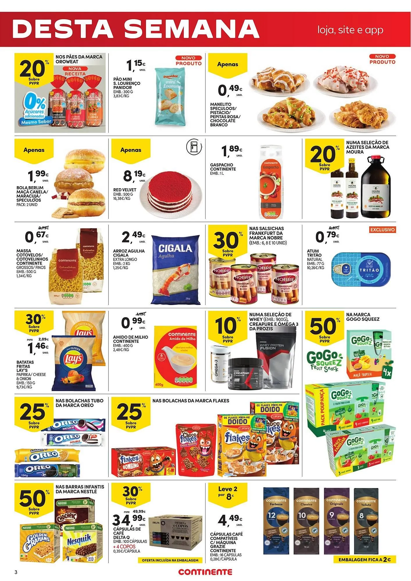 Folheto Folheto Continente de 5 de setembro até 8 de setembro 2025 - Pagina 3