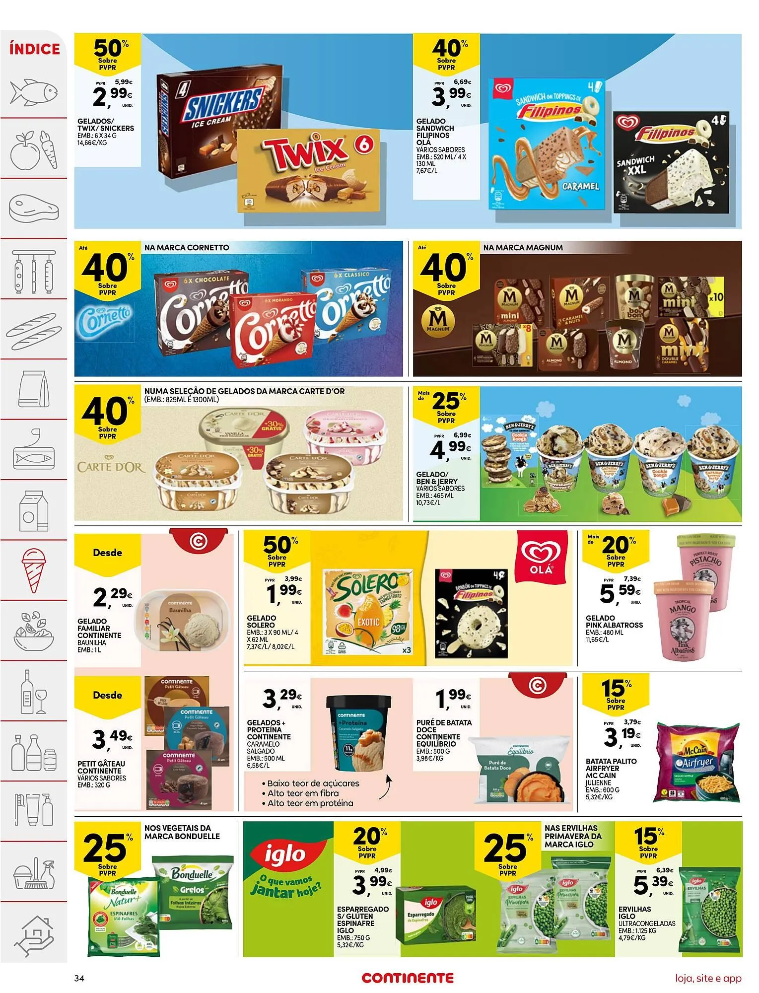 Folheto Folheto Continente de 21 de abril até 27 de abril 2026 - Pagina 34