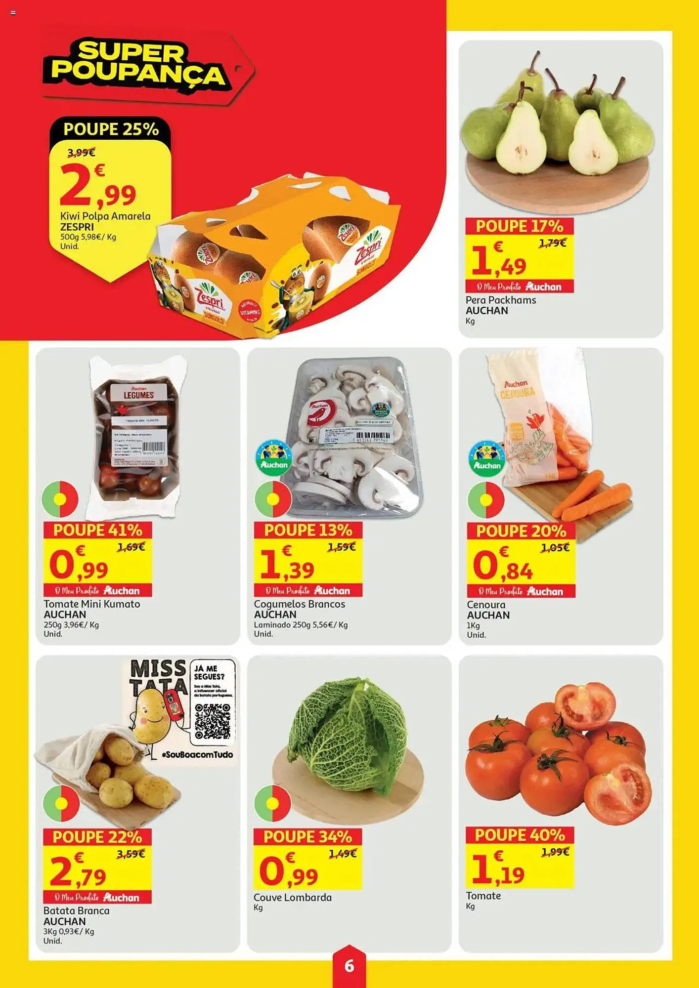 Folheto Folheto Auchan de 10 de julho até 17 de julho 2025 - Pagina 6