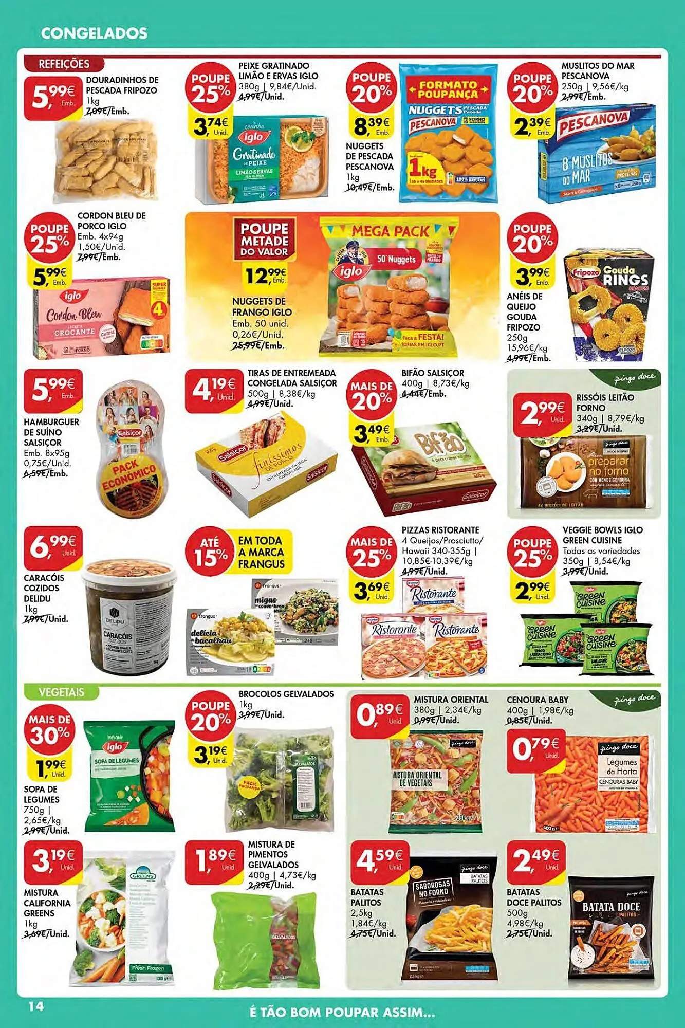 Folheto Folheto Pingo Doce de 10 de julho até 16 de julho 2025 - Pagina 14