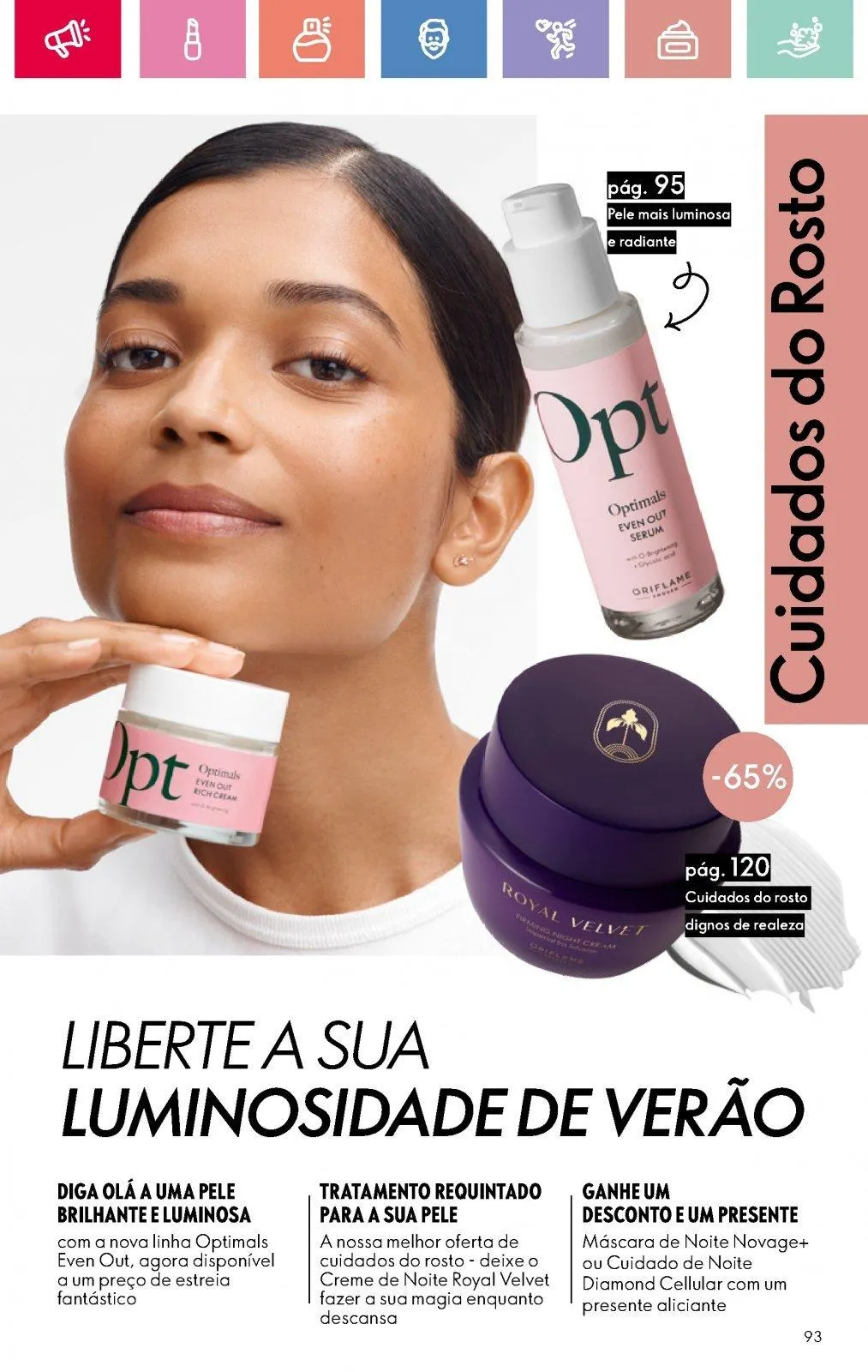 Folheto Folheto de Oriflame até 05.07.2025 de 18 de junho até 5 de julho 2025 - Pagina 93